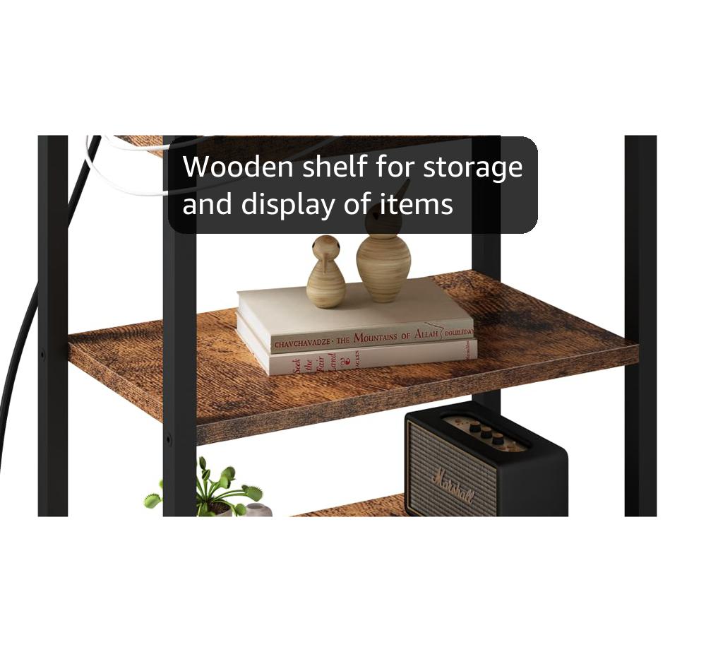 THE SIDE UP BOX ＆ TABLE ＋　THE LID STAND Amazon.com: LIDYUK End Table with Charging Station, Flip Top Side